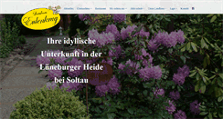 Desktop Screenshot of landhaus-eulenkrug.de
